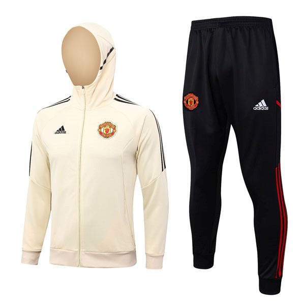 Felpa Cappuccio Manchester United 23/24 Giallo